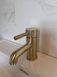 Gold bathroom furniture