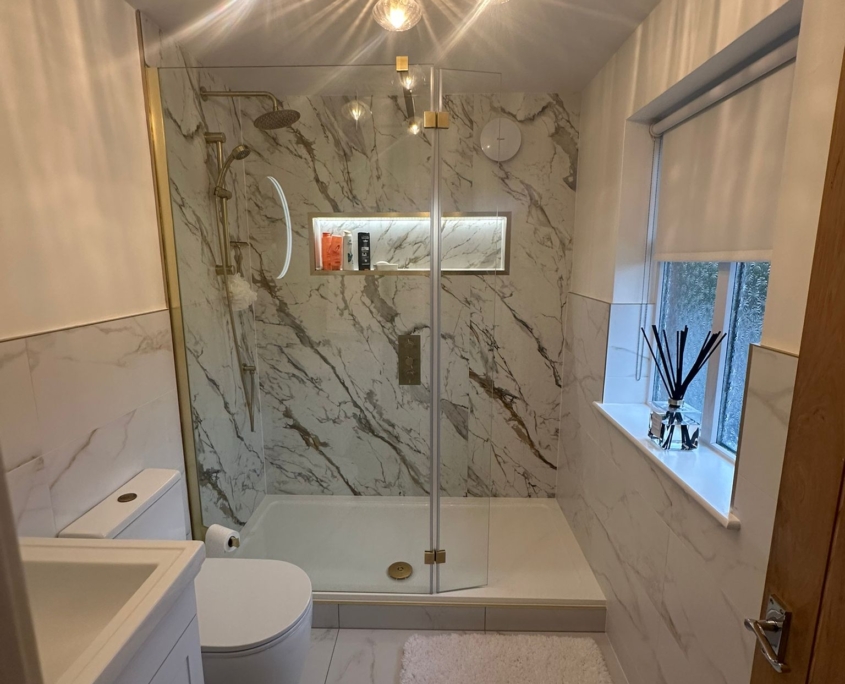 Luxury bathroom refurbishment