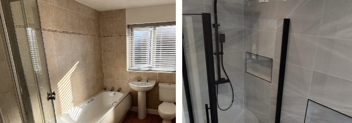 Bathroom Transformation Completed